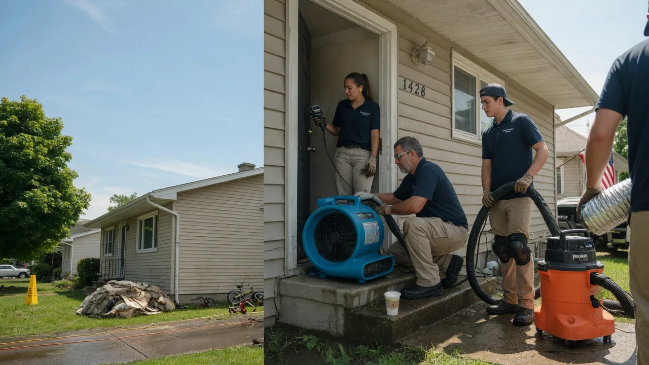 Water Damage Restoration in Everest, KS near me